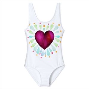 Ruby Heart kids swimwear